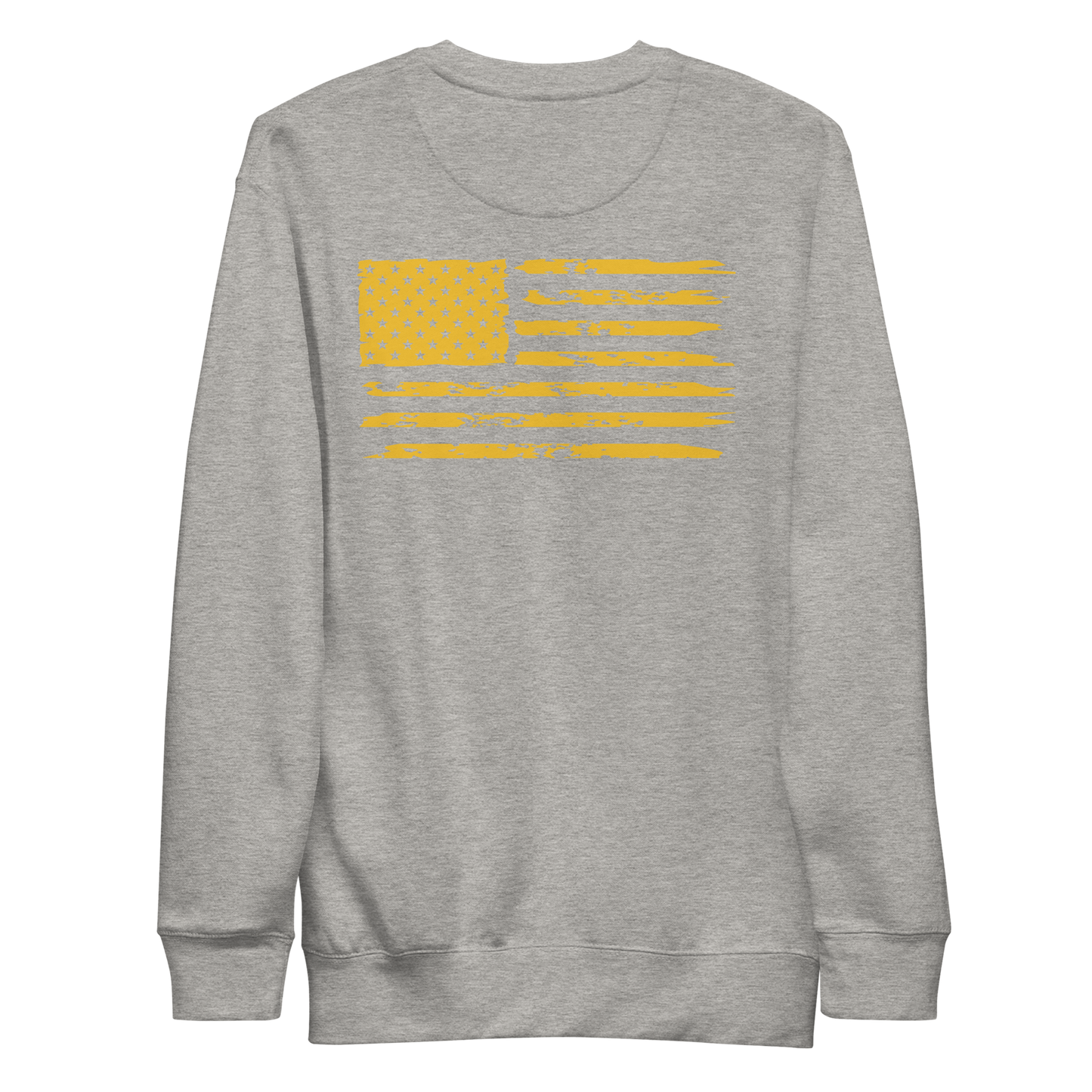 Warrior AF: Resting Vet Face Unisex Premium Sweatshirt (Gold Edition)