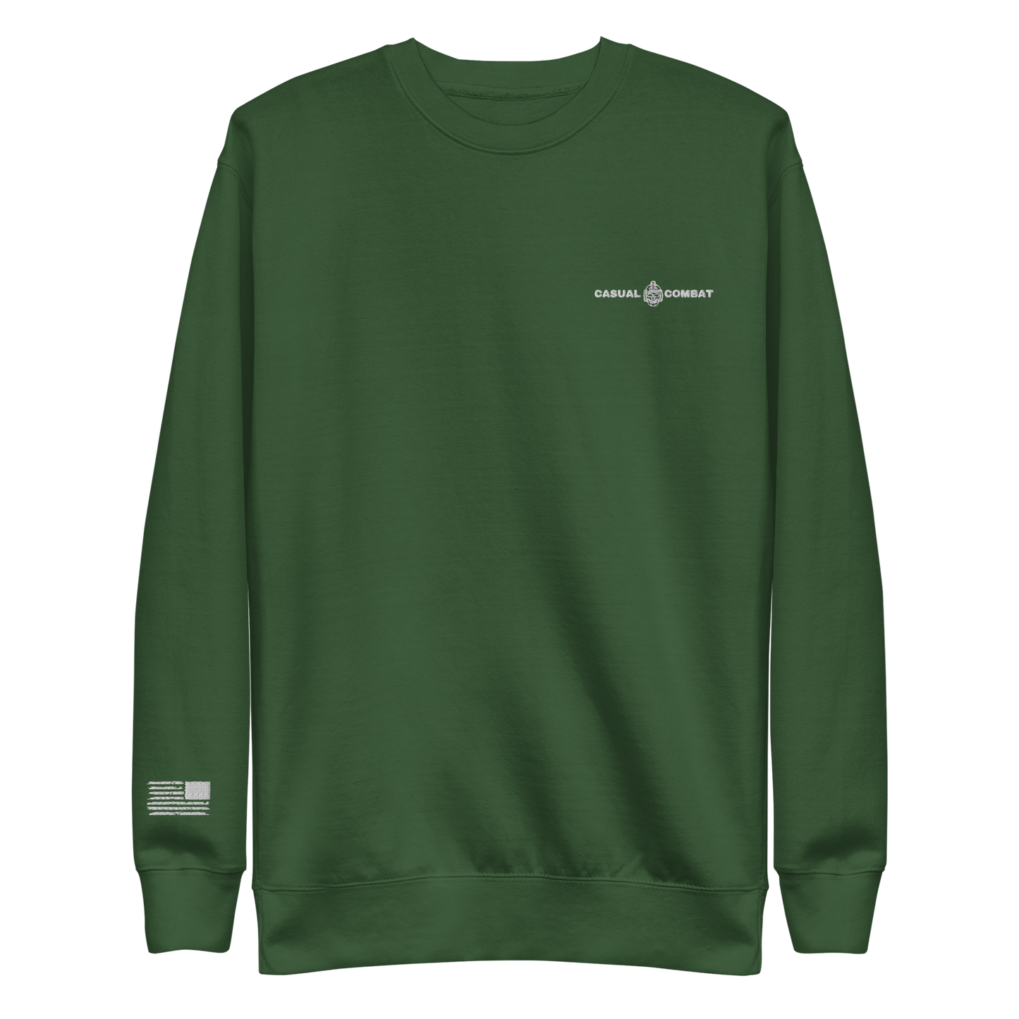 Warrior AF: Casual Combat Sweatshirt (Embroidered)